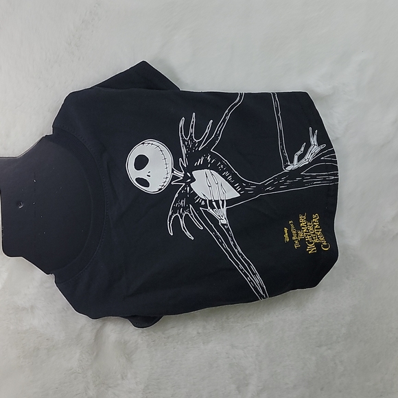Disney Nightmare Before Christmas Jack Skellington Halloween Dog Tee - Picture 3 of 8